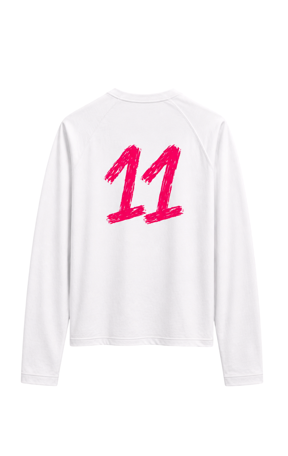 LONGSLEEVE WHITE PINK