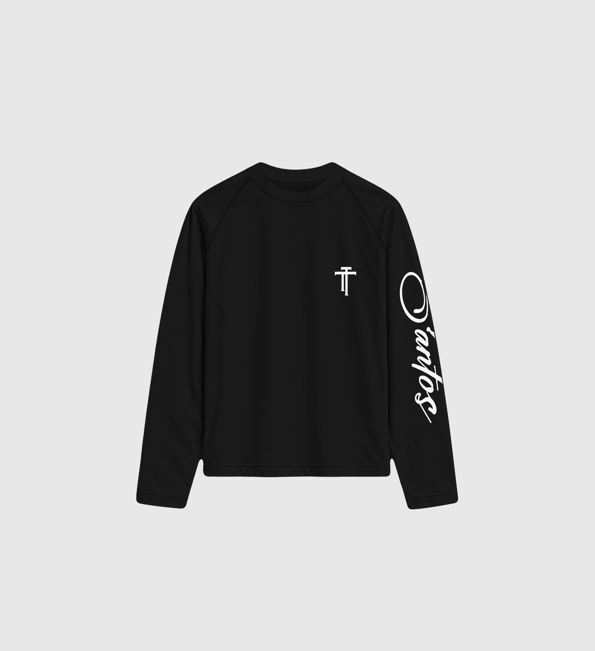 SANTOS LONGSLEEVE BLACK WHITE