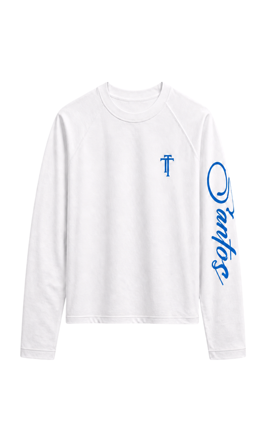 LONGSLEEVE WHITE BLUE
