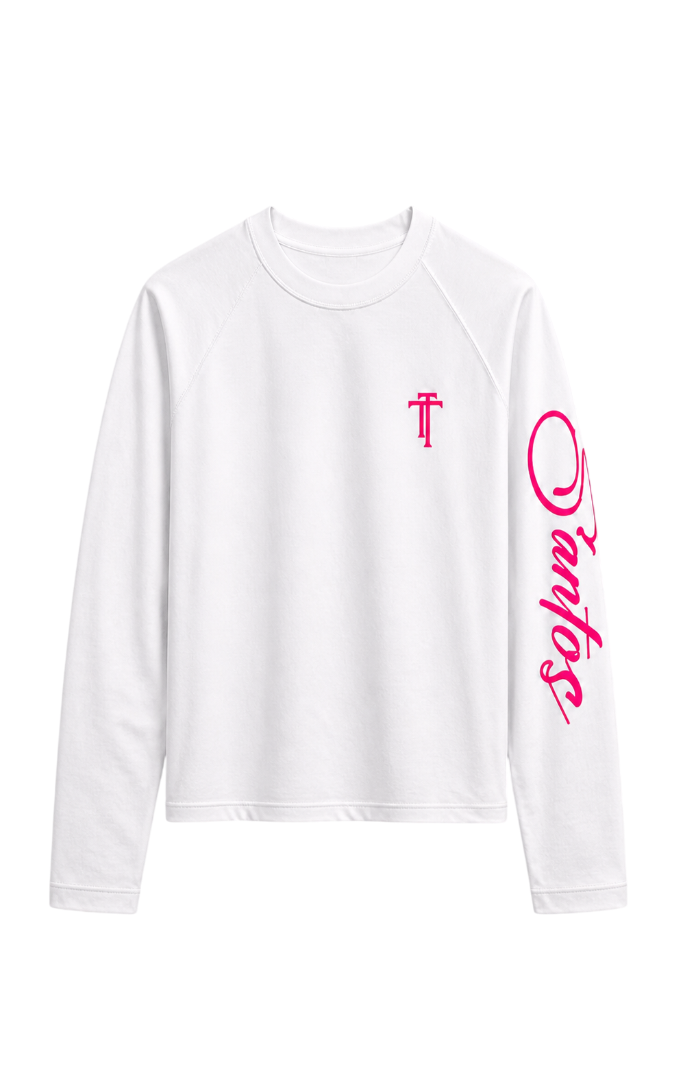LONGSLEEVE WHITE PINK
